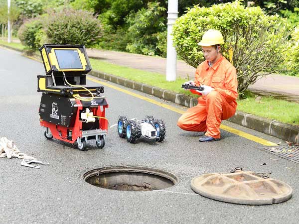 绥滨管道机器人检测
